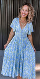 Bluebonnet Maxi Dress