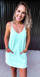 Mint Romper Dress