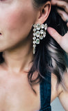 Rhinestone Dreamsicle Earrings