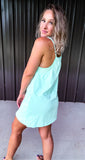 Mint Romper Dress