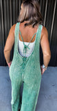 Vintage Green Jumpsuit