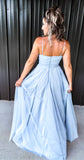 (Final Sale) Baby Blue Maxi Dress