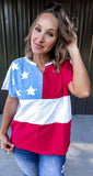 Vintage USA Flag Tee