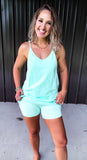 Mint Romper Dress