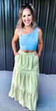 Key Lime Maxi Skirt