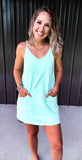 Mint Romper Dress