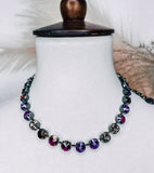 Dark Tones Gem Necklace