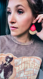 Red & Gold Earrings