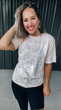 Pink Nashville Checkered Tee