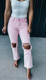 Vintage Pink Jeans