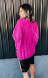 Pink Soft Tunic Sweater
