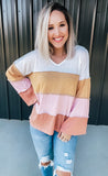 Golden Hour Striped Top