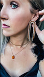 Sunset Rhinestone Earrings