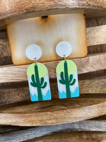 Cactus Oasis Earrings