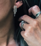 Mini Rhinestone Earrings