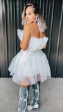 White Tulle Dress