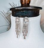 Latch Rhinestone Earrings