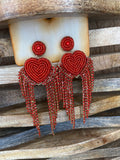 Dangling Hearts Earrings