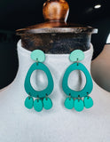 Coastal Teal Earrings