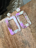 Lilac Day Earrings