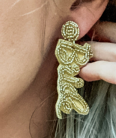 Golden Bride Earrings