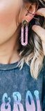 Pink Trudy Earrings