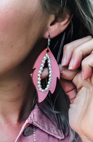 Pink Whimsical Earrings