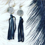 Comanche Leather Earrings
