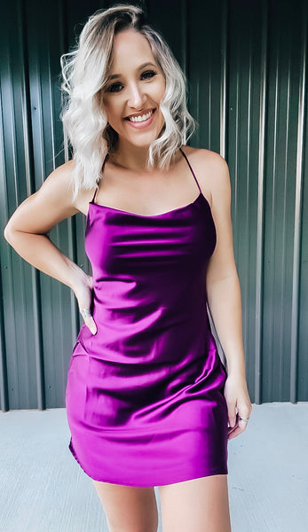 Plum Dress – The Broken Levee Boutique